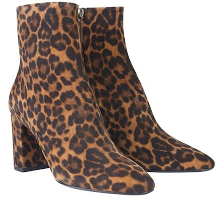 (W) Saint Laurent Ankle Boot 'Suede Cokelat' 5865011FL002198 Lookbook (W) Saint Laurent Ankle Boot 'Suede Cokelat' 5865011FL002198