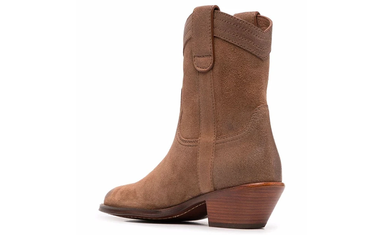 Lookbook (W) Saint Laurent But Buku 'Coklat Suede' 67025525T002749