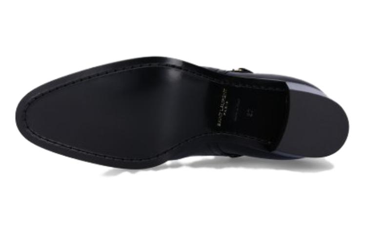 Details for (W) 圣罗兰黑色尖头舒适踝靴 75594725V001000