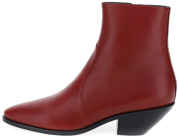 women-saint-laurent-ankle-boot-red-calfskin-6385251-y8006008