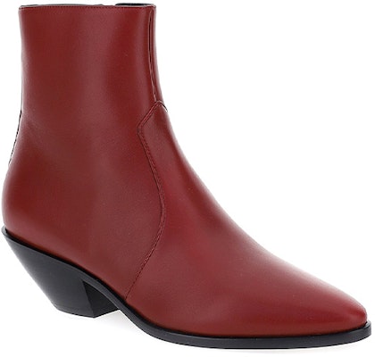 (W) Saint Laurent Boot Ankle 'Kulit Sapi Merah' 6385251Y8006008 Order (W) Saint Laurent Boot Ankle 'Kulit Sapi Merah' 6385251Y8006008
