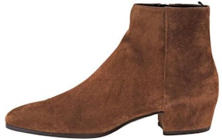 (Women) Saint Laurent Ankle Boot 'Velvet Brown' 5822670LI002330 (Women) Saint Laurent Ankle Boot 'Velvet Brown' 5822670LI002330