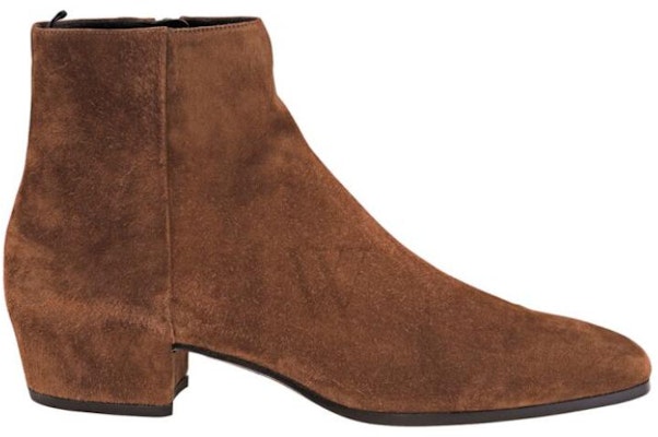 (W) Saint Laurent Sepatu Boot Ankle 'Velvet Brown' 5822670LI002330 Order (W) Saint Laurent Sepatu Boot Ankle 'Velvet Brown' 5822670LI002330