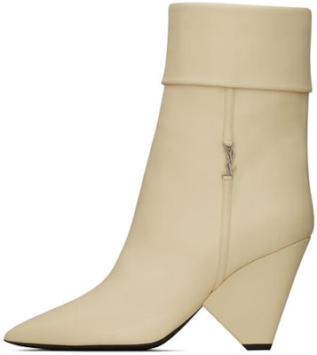 (Women) Saint Laurent Ankle Boot 'White Pointed Toe' 6892121Y8001543 Buy (Women) Saint Laurent Ankle Boot 'White Pointed Toe' 6892121Y8001543