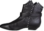 Buy (Women) Saint Laurent Ankle Boots 'Black Leather Buckle' 395508CS5001000