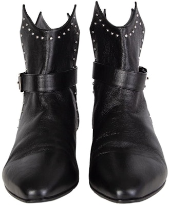 (Women) Saint Laurent Ankle Boots 'Black Leather Buckle' 395508CS5001000 Lookbook (Women) Saint Laurent Ankle Boots 'Black Leather Buckle' 395508CS5001000