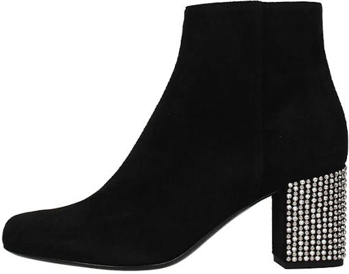 (Women) Saint Laurent Ankle Boots 'Black Suede' 447342C20001000 Buy (Women) Saint Laurent Ankle Boots 'Black Suede' 447342C20001000