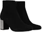 Lookbook (Women) Saint Laurent Ankle Boots 'Black Suede' 447342C20001000