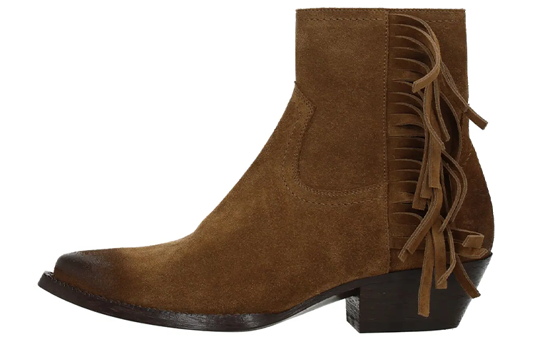 (Women) Saint Laurent Ankle Boots 'Brown Suede' 565591BT3002330
