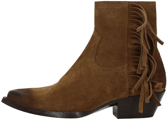 (Women) Saint Laurent Ankle Boots 'Brown Suede' 565591BT3002330 Buy (Women) Saint Laurent Ankle Boots 'Brown Suede' 565591BT3002330