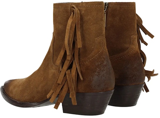 (Women) Saint Laurent Ankle Boots 'Brown Suede' 565591BT3002330 Lookbook (Women) Saint Laurent Ankle Boots 'Brown Suede' 565591BT3002330
