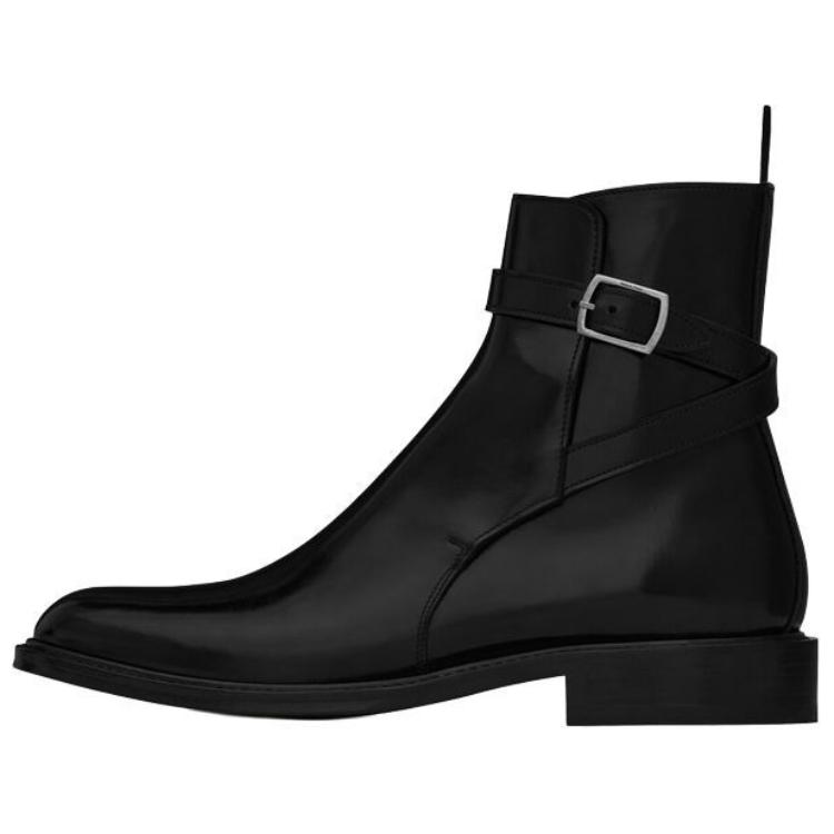 (Women) Saint Laurent Army Boot 'Black Patent Leather' 6384951Y0001000