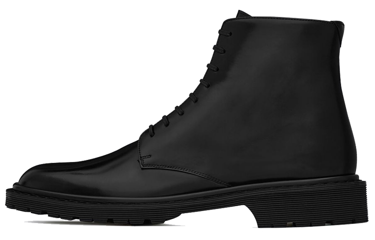 (Women) Saint Laurent Army Boot 'Black Patent Leather' 6324121Y0001000