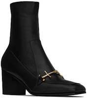 Lookbook (W) Saint Laurent Beau ''Cuir Noir Ferrures Dorées'' 71129125NCC1000