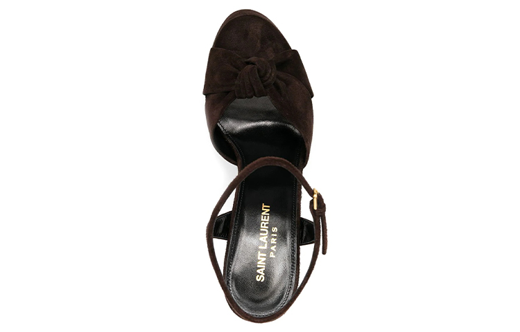 Lookbook (W) Saint Laurent Bianca ''Velvet Marrone'' 6067130LI002114