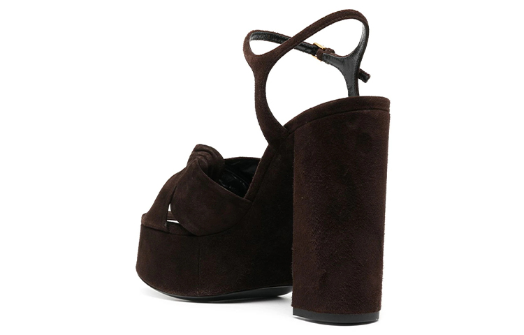 Shop (W) Saint Laurent Bianca ''Velvet Marrone'' 6067130LI002114
