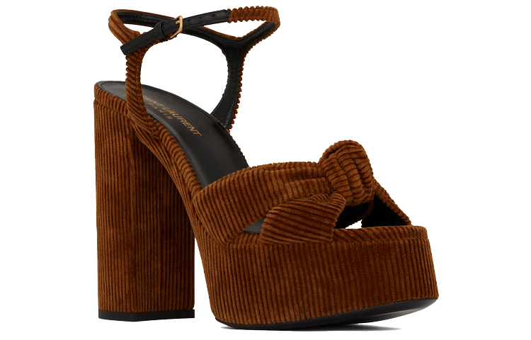 (W) Saint Laurent Bianca 'Corduroy Brown' 圖 3