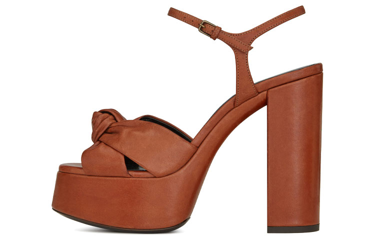 (Women) Saint Laurent Bianca 'Toffee Brown' 60671300J007660