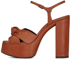 (Women) Saint Laurent Bianca 'Toffee Brown' 60671300J007660 (Women) Saint Laurent Bianca 'Toffee Brown' 60671300J007660