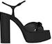 Order (W) Saint Laurent Bianca High Heels ''Schwarzes Glattleder'' 6067131N8001000
