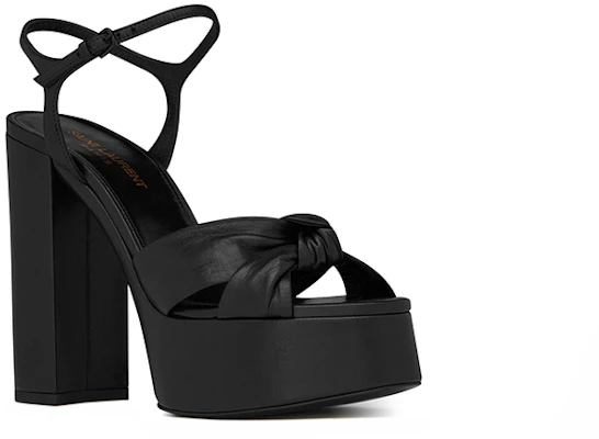 (W) Saint Laurent Bianca High Heels ''Schwarzes Glattleder'' 6067131N8001000 Lookbook (W) Saint Laurent Bianca High Heels ''Schwarzes Glattleder'' 6067131N8001000