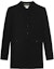 Buy (Women) Saint Laurent Black Solid Buttoned Long Sleeve Straight Dress 658317Y288V1000