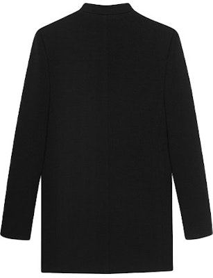 (Women) Saint Laurent Black Solid Buttoned Long Sleeve Straight Dress 658317Y288V1000 Lookbook (Women) Saint Laurent Black Solid Buttoned Long Sleeve Straight Dress 658317Y288V1000