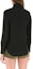 Purchase (Women) Saint Laurent Black Solid Crepe Long Sleeve Shirt 395733Y100W1000