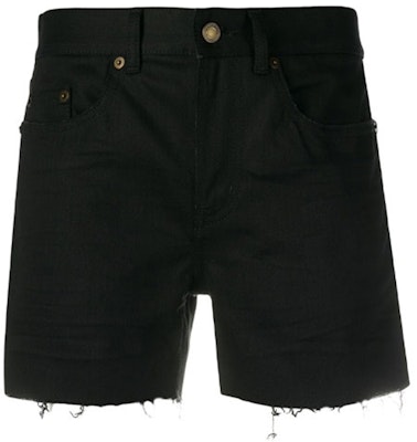 (W) SAINT LAURENT 黑色彈性牛仔短褲休閒風格 622118YO5001080 Buy (W) SAINT LAURENT 黑色彈性牛仔短褲休閒風格 622118YO5001080