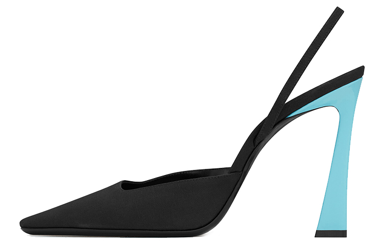 Buy (W) Saint Laurent Blade 'Hitam Biru' 736866AABNR1025