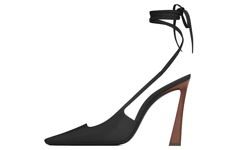 (Women) Saint Laurent Blade 'Black Pointed Toe Stiletto' 731433AABNE1000