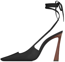 (Women) Saint Laurent Blade 'Black Pointed Toe Stiletto' 731433AABNE1000 (Women) Saint Laurent Blade 'Black Pointed Toe Stiletto' 731433AABNE1000