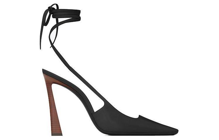 Order (Women) Saint Laurent Blade 'Black Pointed Toe Stiletto' 731433AABNE1000