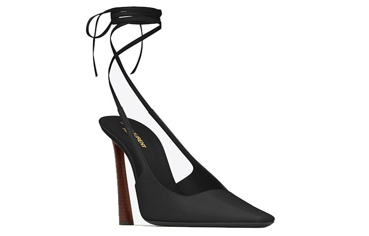 Lookbook (Women) Saint Laurent Blade 'Black Pointed Toe Stiletto' 731433AABNE1000
