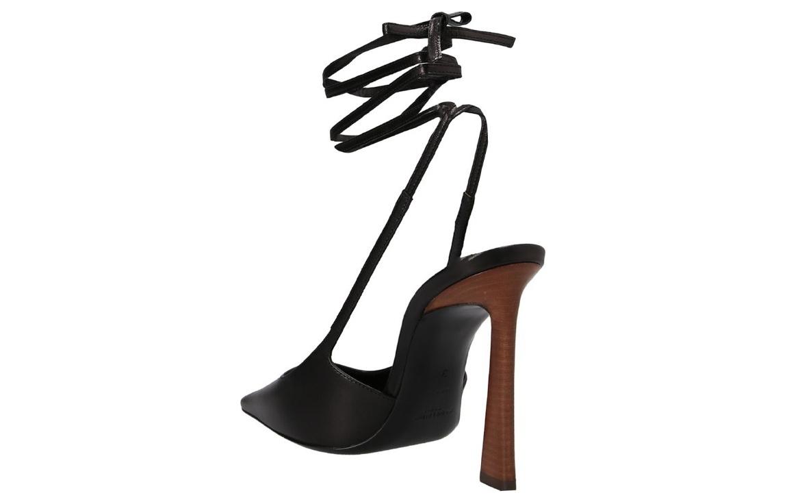 Shop (Women) Saint Laurent Blade 'Black Pointed Toe Stiletto' 731433AABNE1000