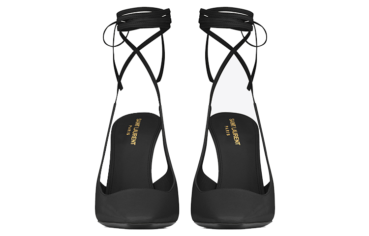 Purchase (Women) Saint Laurent Blade 'Black Pointed Toe Stiletto' 731433AABNE1000