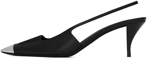 (Women) Saint Laurent Blade Black 'Smooth Leather Slingback Pumps' 660540AKPNN1000 (Women) Saint Laurent Blade Black 'Smooth Leather Slingback Pumps' 660540AKPNN1000