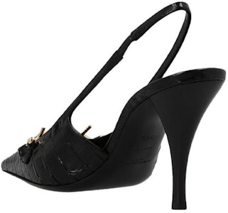 (W) 생 로랑 블레이드 슬링백 펌프 블랙 악어 가죽 (48 characters) 7091692YZA11000 Purchase (W) 생 로랑 블레이드 슬링백 펌프 블랙 악어 가죽 (48 characters) 7091692YZA11000