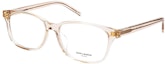 Buy (Women) SAINT LAURENT Capsule Collection Classic Narrow Square Frame Glasses for Women SL M109/F-003