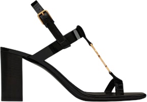 (Women) Saint Laurent Cassandra 'Black-Gold Patent' 658198B8IKK1000 (Women) Saint Laurent Cassandra 'Black-Gold Patent' 658198B8IKK1000