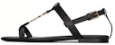 (W) Saint Laurent Cassandra 'Logo Hitam' 664520DWETT1000