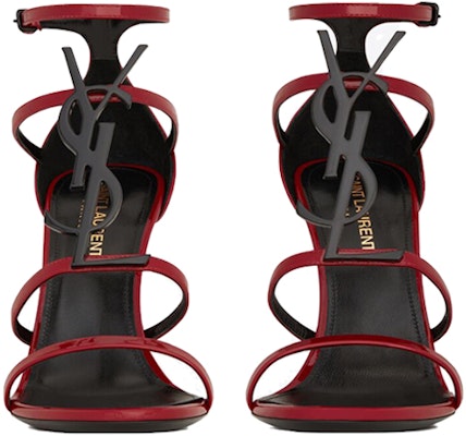 (Women) Saint Laurent Cassandra 'Black Logo Patent Red' 6301091TVVV6750 Lookbook (Women) Saint Laurent Cassandra 'Black Logo Patent Red' 6301091TVVV6750