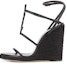 Buy (W) Saint Laurent Cassandra 'Sandal Baji Hitam' 5572080MUUU1000