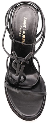 (W) 생 로랑 카산드라 블랙 웨지 샌들 5572080MUUU1000 Shop (W) 생 로랑 카산드라 블랙 웨지 샌들 5572080MUUU1000