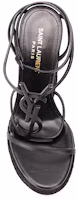 Shop (W) Saint Laurent Cassandra 'Sandalia de Cuña Negra' 5572080MUUU1000