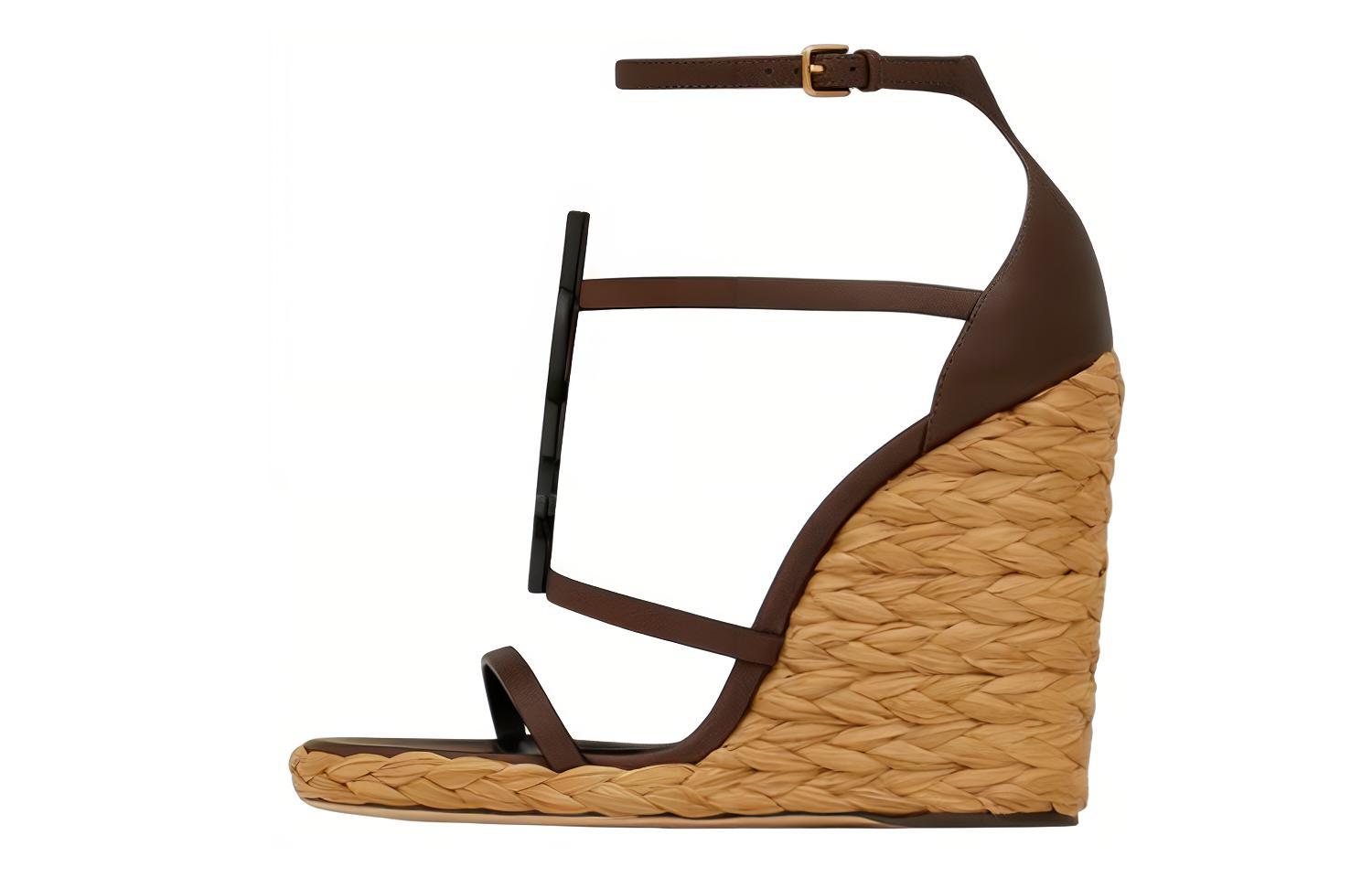 (Women) Saint Laurent Cassandra 'Dark Brown' 688690DWE006023