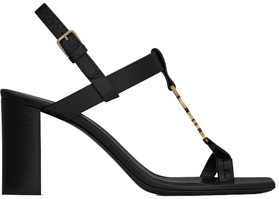 (Women) Saint Laurent Cassandra 'Elegant Buckle Block Heel Sandal Black' 658198DWETT1000 Order (Women) Saint Laurent Cassandra 'Elegant Buckle Block Heel Sandal Black' 658198DWETT1000