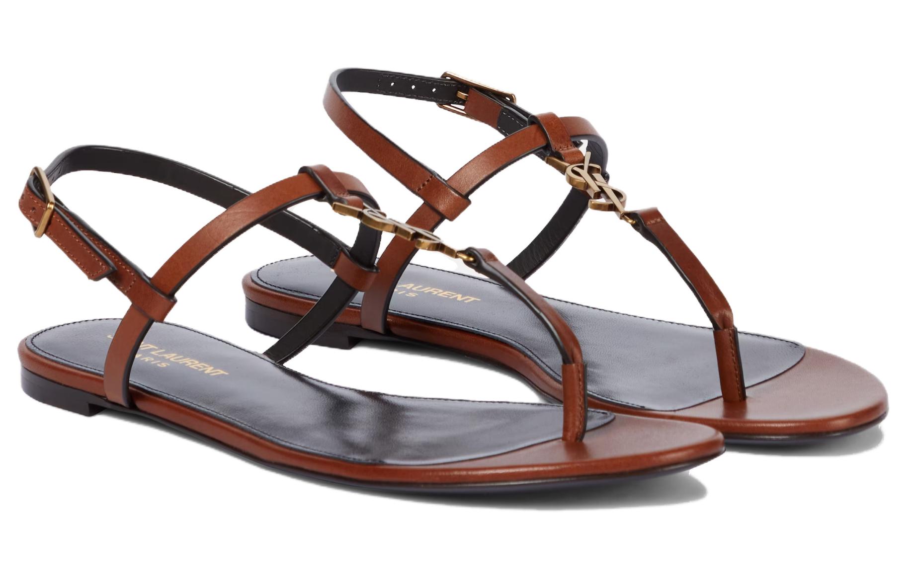 Lookbook (W) 생 로랑 카산드라 "탠" 657917BDATT7660