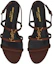 Purchase (W) Sandal Datar Cassandra Saint Laurent 'Kulit Cokelat Halus' 652758BDATT6023