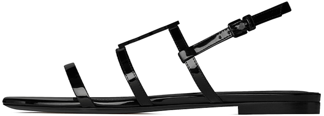 (Women) Saint Laurent Cassandra Flat Sandals 'Black' 652758B8IVV1000 Buy (Women) Saint Laurent Cassandra Flat Sandals 'Black' 652758B8IVV1000